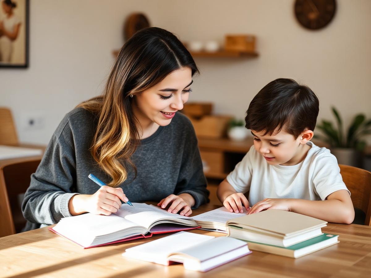 Momento de acompañamiento asociado al servicio Aprende en Casa (imagen de referencia)